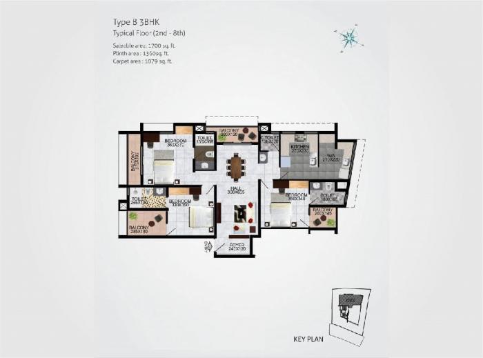 Cordon Vista - Floor Plan