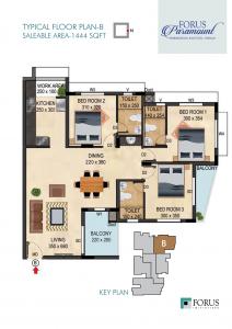 Forus Paramount - Floor plan