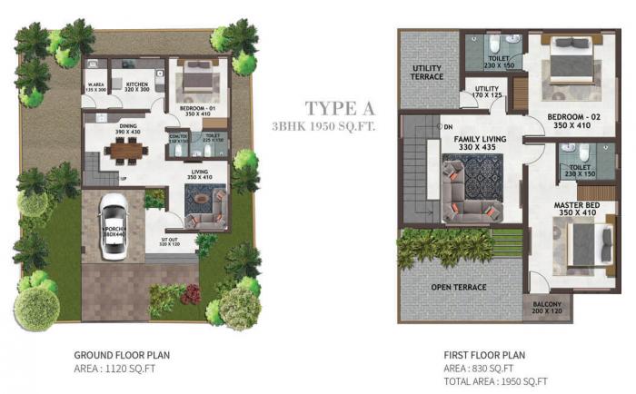 Dasco Royal Valley - Floor Plan
