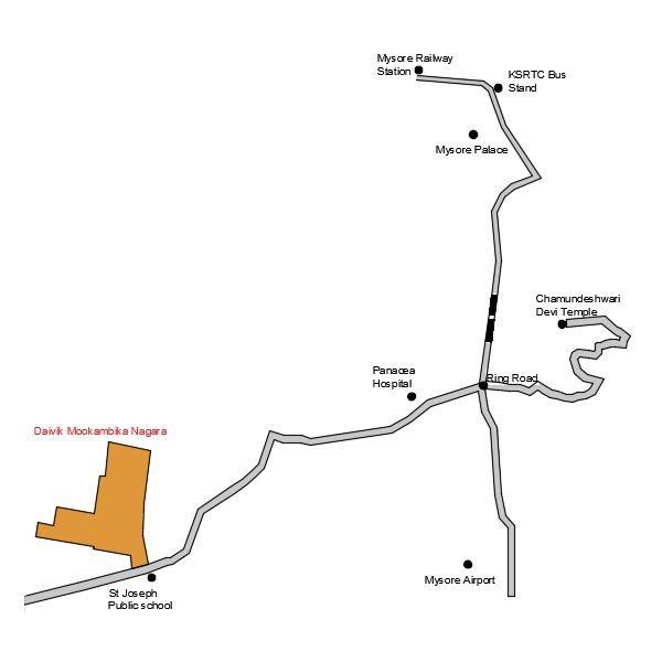 Daivik Mookambika Nagar - Locality