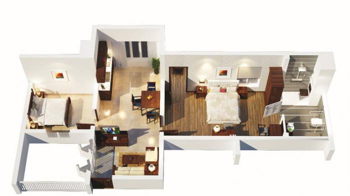 Alive The Rainbow - Floor Plan