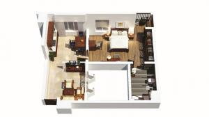 Alive The Rainbow - Floor plan