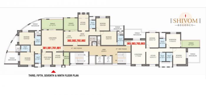 Shivom Regency - Site Plan