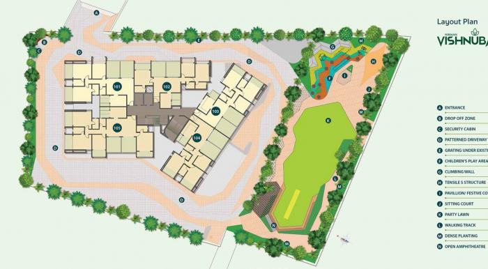 Nirman Vishnubaug - Master Plan