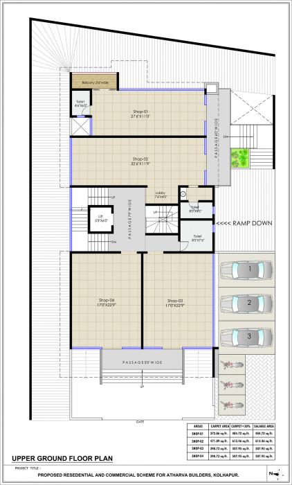 Atharva Heights - Site Plan