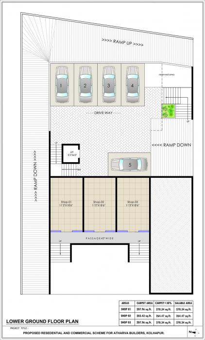 Atharva Heights - Site Plan