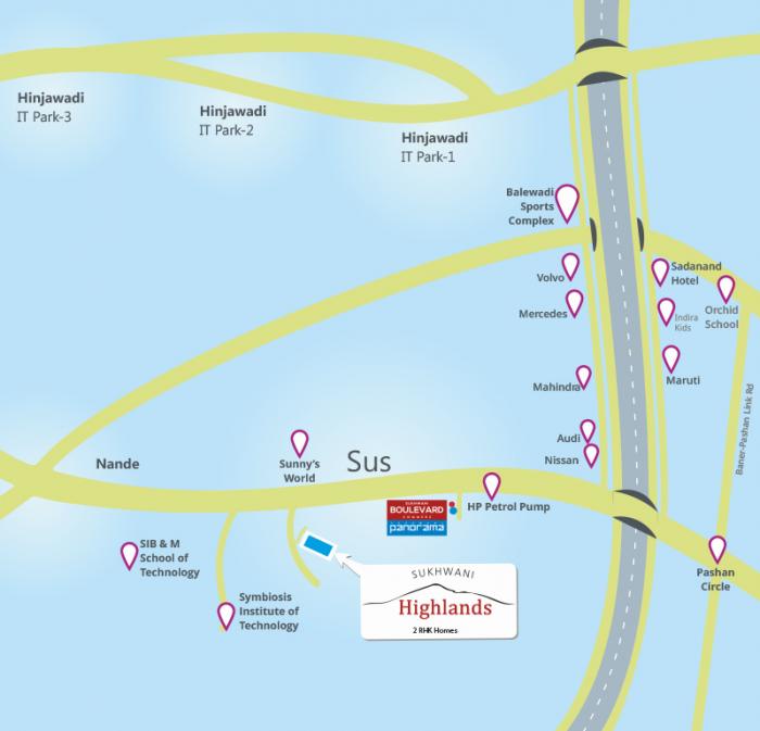 Sukhwani Highlands - Locality