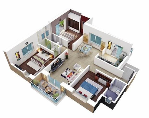 Axis Whistling Meadows - Floor Plan