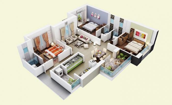 Axis Whistling Meadows - Floor Plan