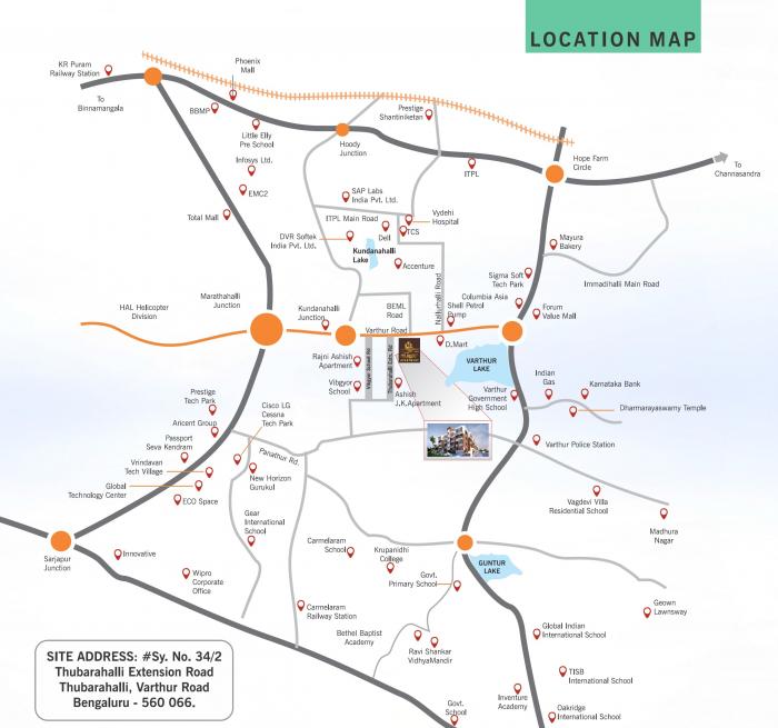 Ashish AN Reddy Apartment - Locality