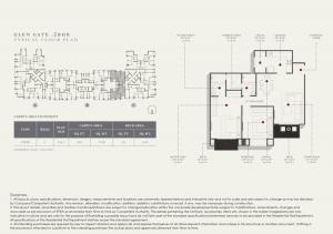 Hiranandani Glen Gate - Floor plan