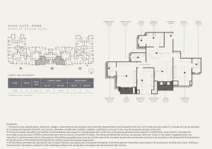 Hiranandani Glen Gate - Floor plan