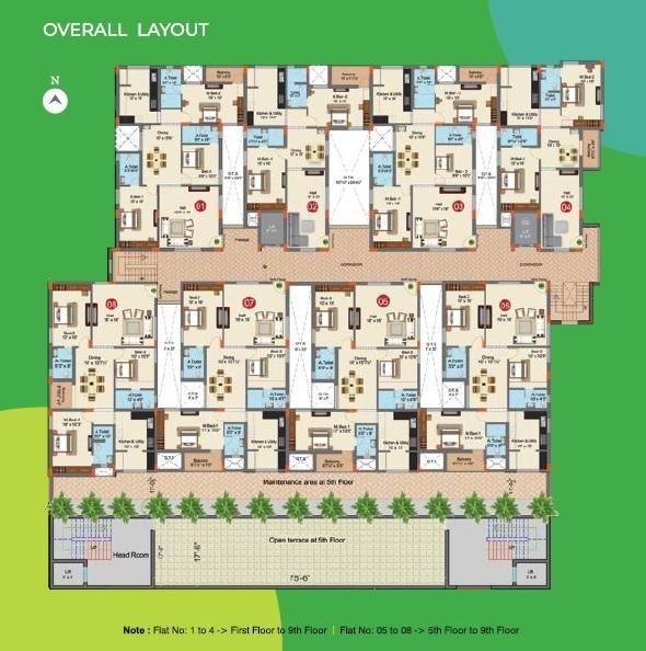 Sree Daksha Atulaniya - Site Plan