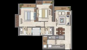 Ashar Aria - Floor plan