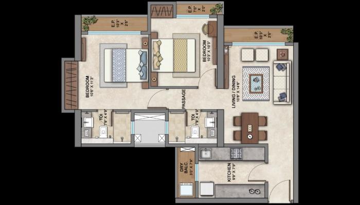 Ashar Aria - Floor Plan