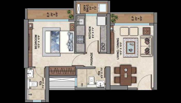 Ashar Aria - Floor Plan