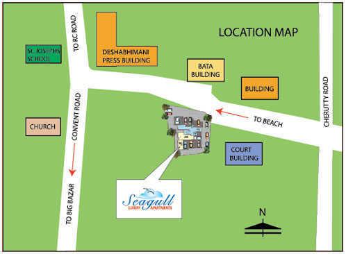 Seagull Apartment - Locality