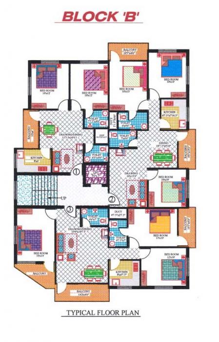 Anand Narayan Tower - Site Plan