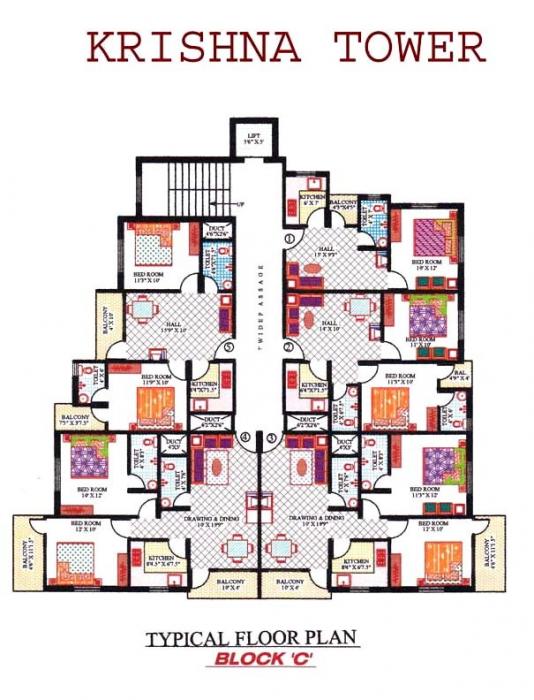 Anand Narayan Tower - Site Plan