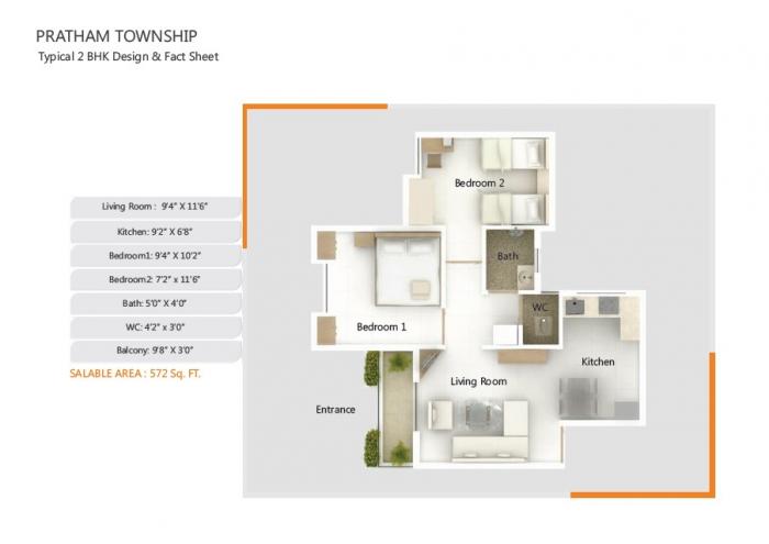 Primary Pratham - Floor Plan