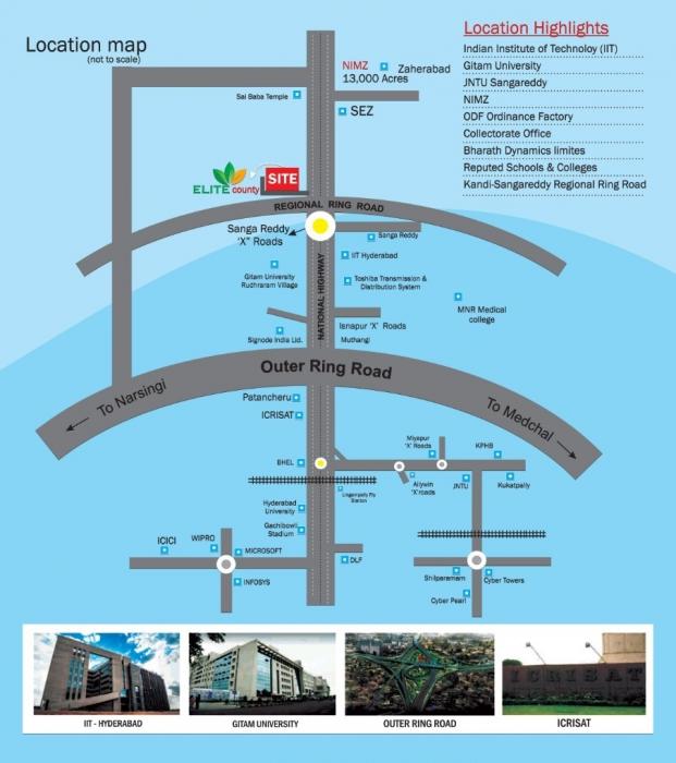 Alekhya County - Locality