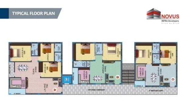 Novus Sunkara Enclave - Site Plan