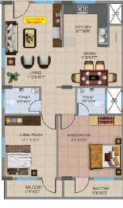 JMD SR residency - Floor plan