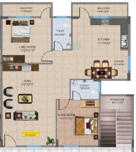 JMD SR residency - Floor Plan