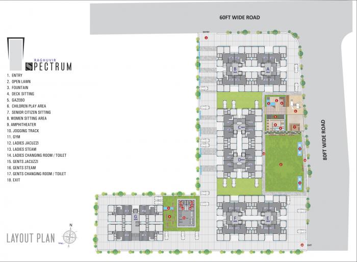 Raghuvir Spectrum - Master Plan