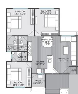 Raghuvir Spectrum - Floor plan