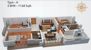 SMS Tejus - Floor plan