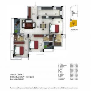 Beacon Infinity - Floor plan