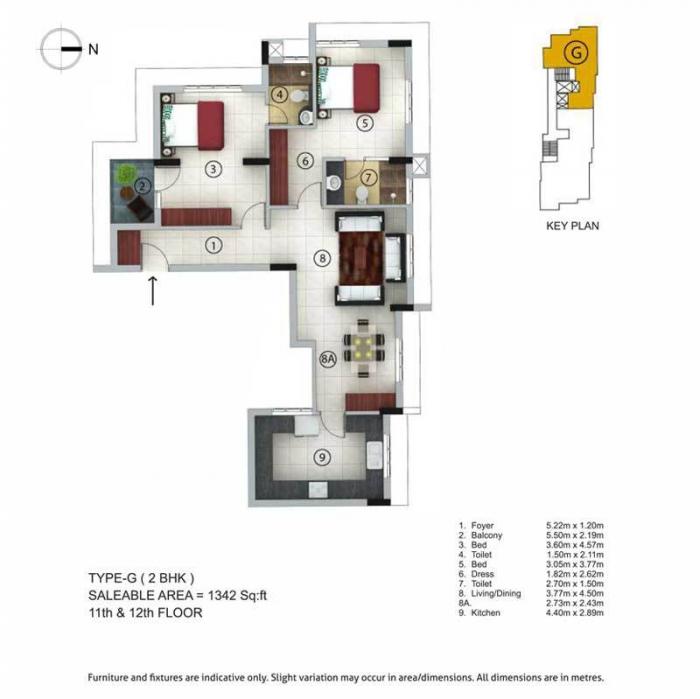 Beacon Infinity - Floor Plan
