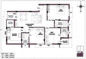 Reigate Marvella - Floor plan