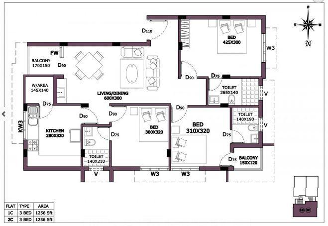 Reigate Marvella - Floor Plan