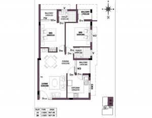 Reigate Marvella - Floor plan