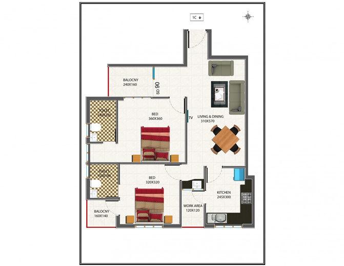 Reigate Greens - Floor Plan