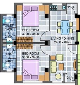 BGA Amrita Alayam - Floor plan