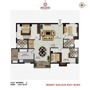 Mount Kailash - Floor plan