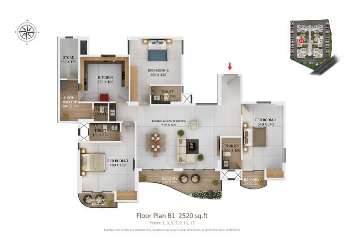 The Lantern - Floor Plan