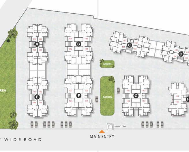 Rajpath Siesta - Master Plan