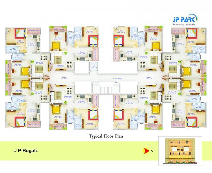 JP Park Royale - Site Plan