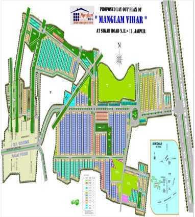Manglam Vihar - Master Plan