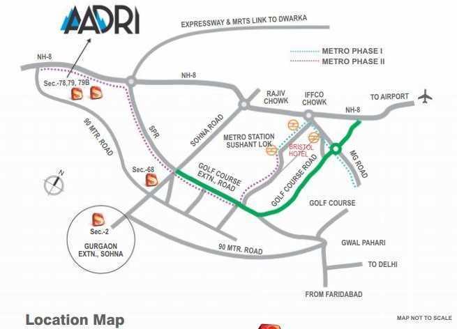 Supertech Aadri - Locality
