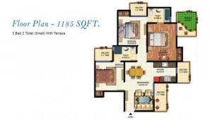 Amrapali O2 Valley - Floor plan