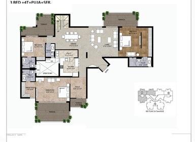 Amrapali Cloud Ville - Floor Plan