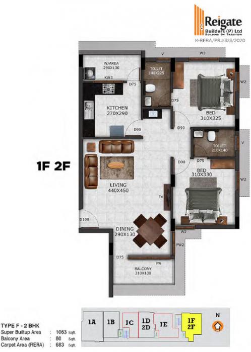 Reigate Serenity - Floor Plan