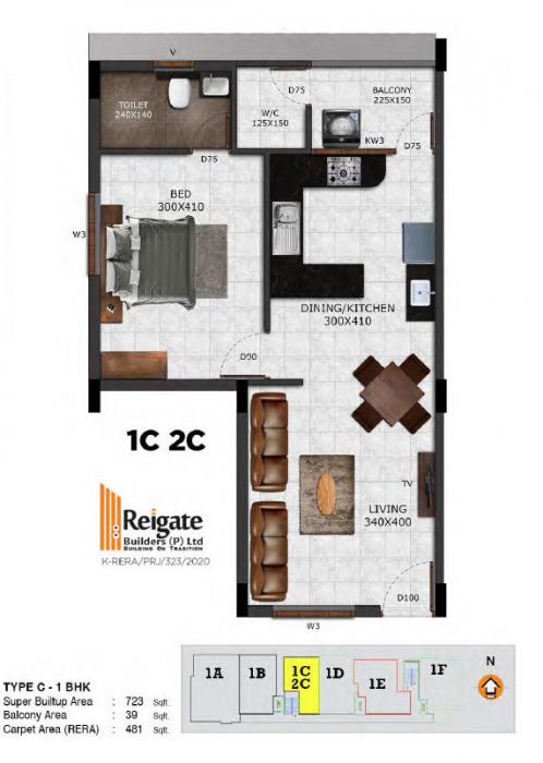 Reigate Serenity - Floor Plan