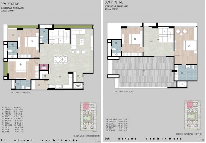 Soham Dev Pristine - Floor Plan