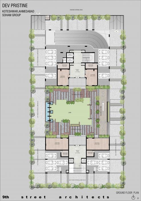 Soham Dev Pristine - Master Plan